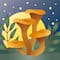 4" x 4" Mushrooms Canvas Painting Kit by Craft Smith®